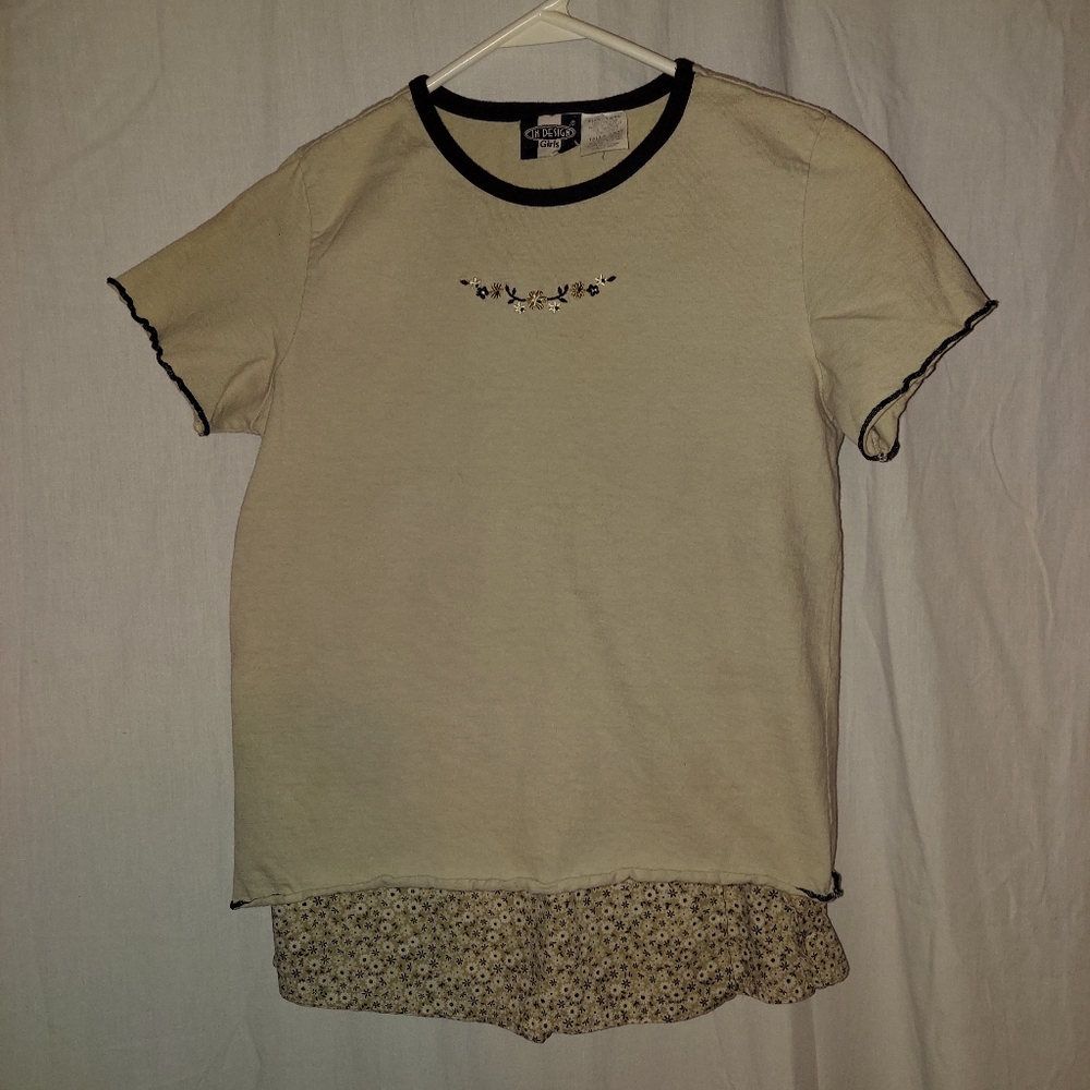 Girls 2 piece skorts set